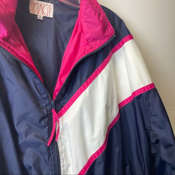 Vintage raincoat 2X plus size spring coat - Picture 4 of 6